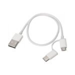 Mi 2-in-1 USB Cable Micro USB to Type C 100 cm