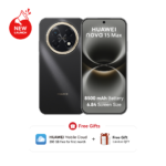 Huawei Nova 15 Max- Free Gift (Huawei Mobile Cloud 200GB+Mystery Box)